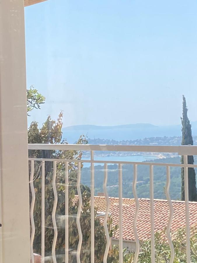 Villa Mit Grossartigem Panoramablick Auf Das Meer Und Direkt Am Pool La Croix-Valmer Buitenkant foto